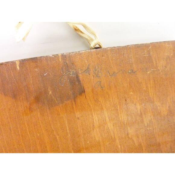 Vintage Wood Piece with Pointed Hook Key Holder early 1900's - Picture 4 of 4